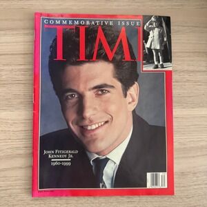 Time Magazine John F Kennedy Jr Commemorative Issue July 26 1999 Mint Condition‎